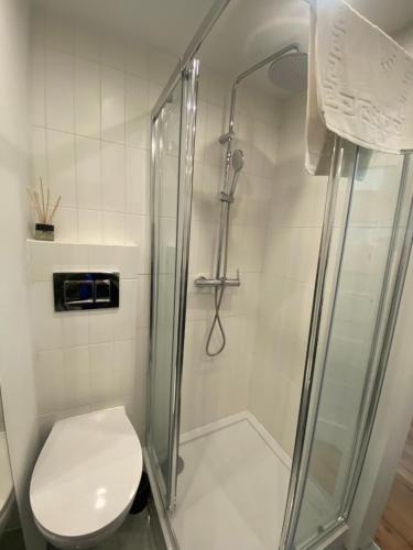 Bilik mandi di Tabago Studio 13 K-K Wierzbowa
