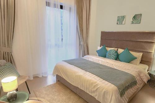 Postel nebo postele na pokoji v ubytování Modern & Relaxing One Bedroom Apartment