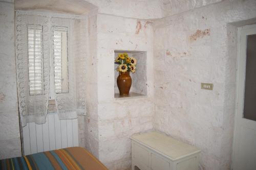 Koupelna v ubytování trulli Annina