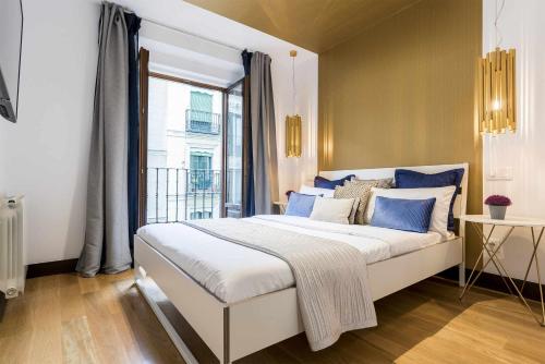 Кровать или кровати в номере Prado By SkyKey - Tarifas mensuales disponibles!