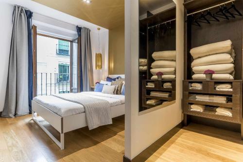 Кровать или кровати в номере Prado By SkyKey - Tarifas mensuales disponibles!