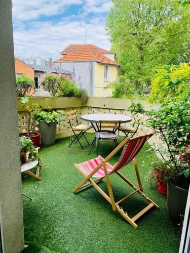 Duplex lumineux 90 m2 avec terrasse
