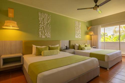 Postel nebo postele na pokoji v ubytování Hotel whala!bávaro - All Inclusive
