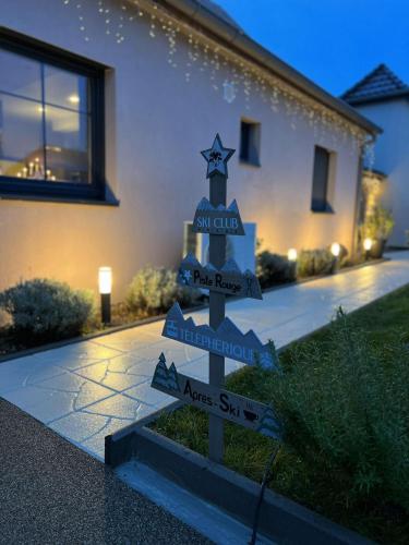 Κήπος έξω από το Doce & Spa proche Colmar