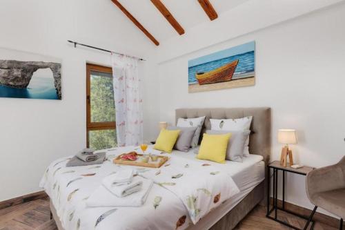 Кровать или кровати в номере Villa Oasis