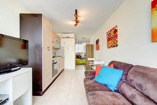Kuchyň nebo kuchyňský kout v ubytování Serene Apartments & Penthouses in Sliema