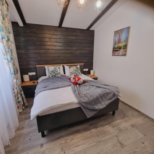 Voodi või voodid majutusasutuse Chalet Amik toas
