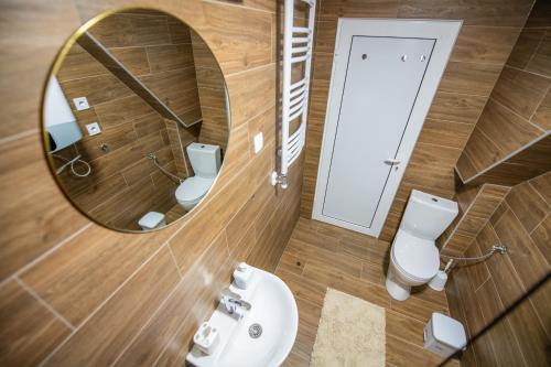 Koupelna v ubytování Apartmani Nada