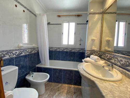 Phòng tắm tại Casa Pelican