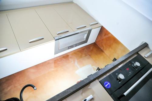 Dapur atau dapur kecil di Garsoniera Trotuș Comănești