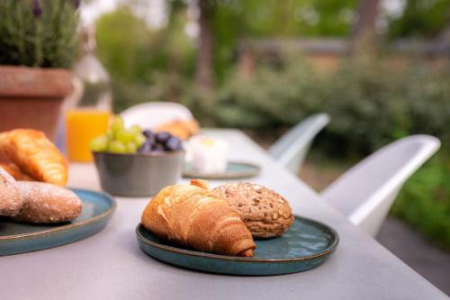 Možnosti snídaně pro hosty v ubytování Lodge Goudvink Nunspeet Veluwe
