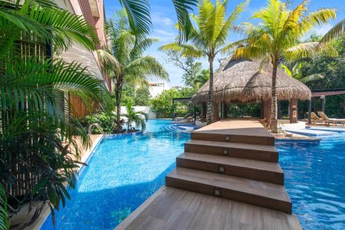 Bazen u ili blizu objekta Luxurious Penthouse with Jungle View & Private Pool