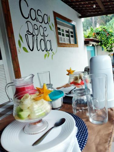 A restaurant or other place to eat at Casa Vida Doce