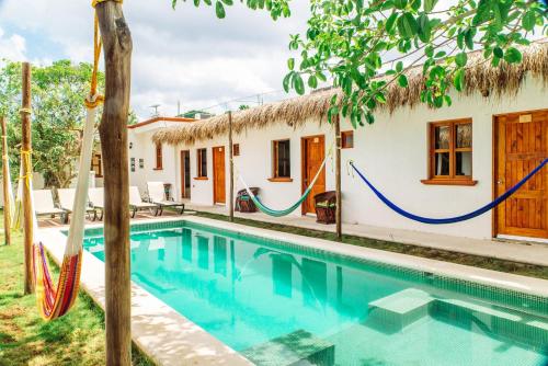 Piscina di Kinta Kan Hotel Boutique Cozumel o nelle vicinanze