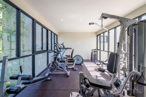 Γυμναστήριο ή/και όργανα γυμναστικής στο Diamond Condominium Bangtao Beach