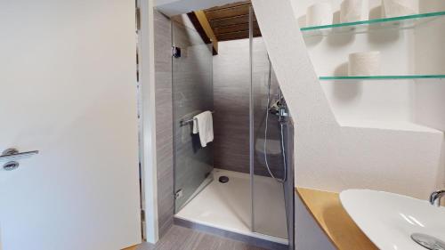 Koupelna v ubytování Family holiday home Tgiampi Sot Lantsch Lenzerheide