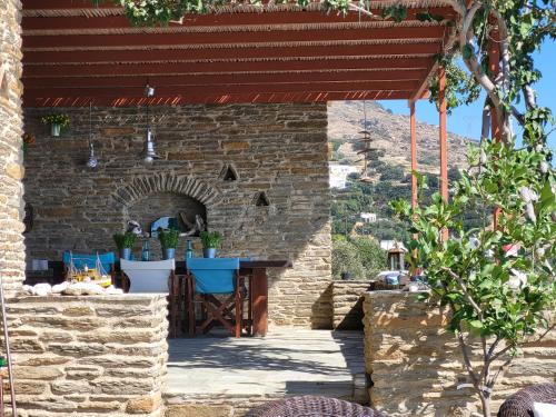 Αίθριο ή υπαίθριος χώρος στο The Stone Lookout Villa