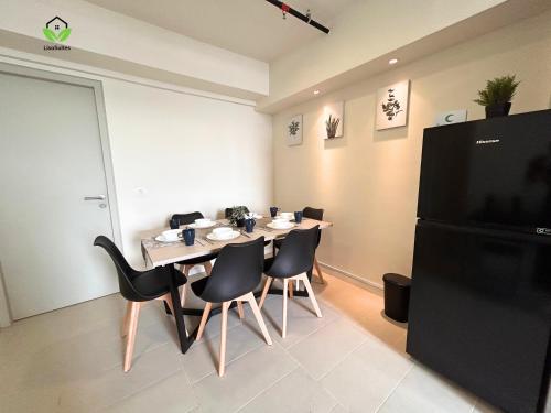 Kuchyň nebo kuchyňský kout v ubytování Tamarind Modern Duplex Cyberjaya