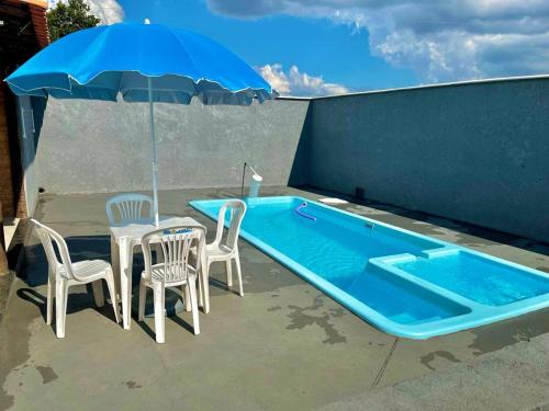 Piscine de l'établissement Casa Temporada com piscina ou située à proximité