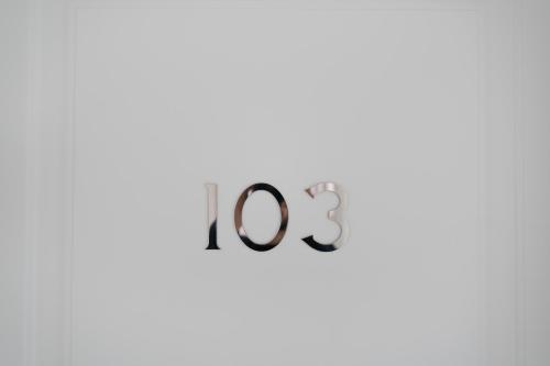 a sign with the number on it at Duomo Guest House - Stay in Sorrento in Sorrento