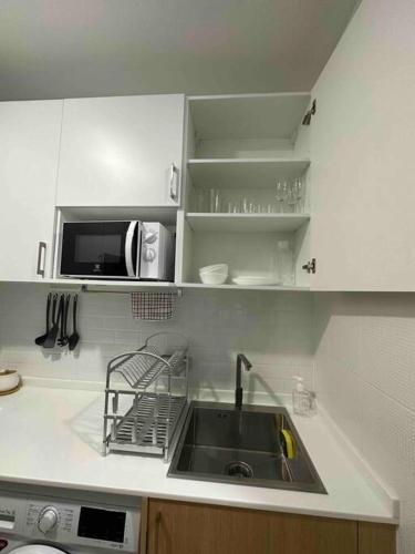 Η κουζίνα ή μικρή κουζίνα στο Apartment Karon 62 sq