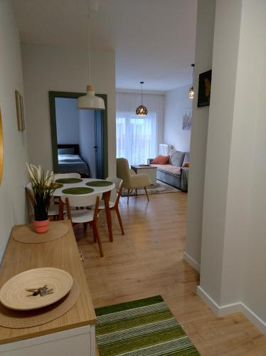 Zona de estar de Apartament Mona Jeżyce