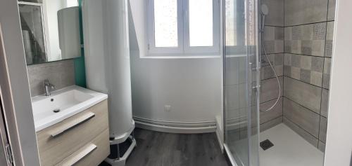 Ένα μπάνιο στο Pause En Seine- Appartement en duplex