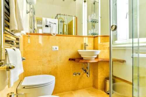 Phòng tắm tại Arpinelli Relais