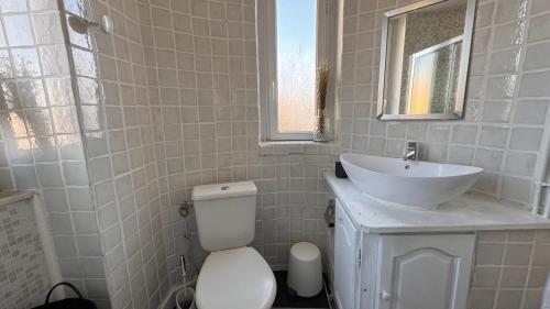 Koupelna v ubytování Appartement vue mer à Pontaillac