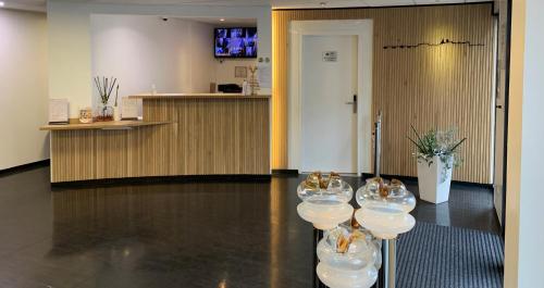 Nápoje v ubytování ApartHotel Sainte-Marthe
