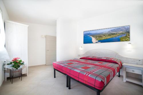 Cama o camas de una habitación en Orosei mare