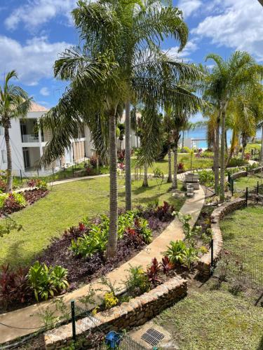 Un jardín fuera de Ananahi plage