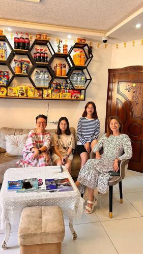 Ruang duduk di Samarkand City Center Hotel