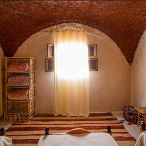 Katil atau katil-katil dalam bilik di Siwa Palace Lodge