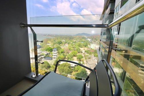 Nespecifikovaný výhled na hory nebo výhled na hory při pohledu z apartmánu
