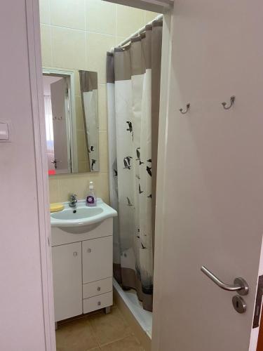 Et badeværelse på Apartamento Mira Rocha