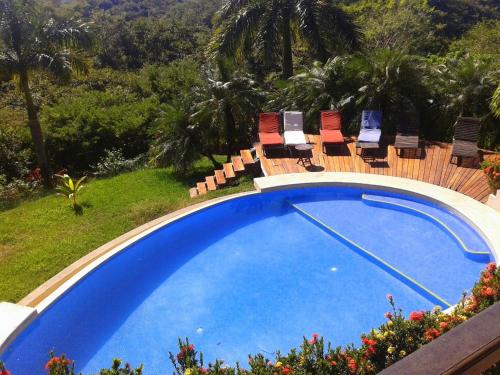 A piscina localizada em Villas Punta India ou nos arredores