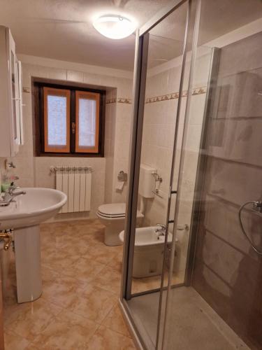 Ванная комната в Perla nelle Orobie