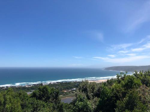 a view of the ocean from the top of a hill at Forest Hill Wilderness in Wilderness