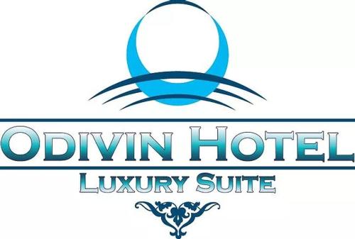a logo for the odin hotel luxury suite at odivin hotel luxury suite in Gonaïves
