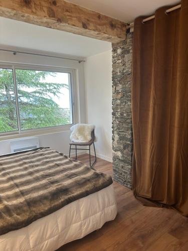 Postel nebo postele na pokoji v ubytování Les 100 Ciels Font-Romeu