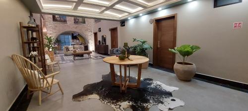 Posezení v ubytování Hotel La Cazona Boutique