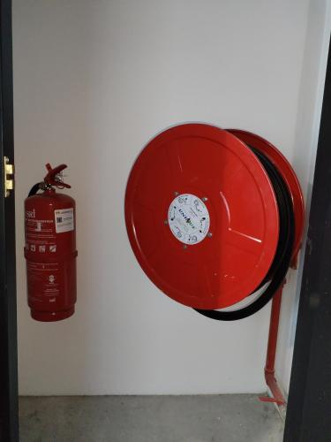 a fire hydrant is next to a red fire hydrant at SRITEL BOUTIQUE HOTEL in Shah Alam