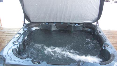 a pool of water in the back of a truck at villa julia in Tampere