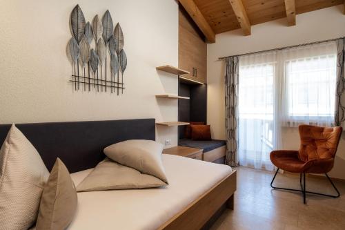 Posezení v ubytování Apart Garni Hax'n Tenne