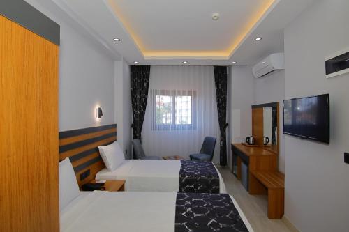 Letto o letti in una camera di B&B Cabana Life