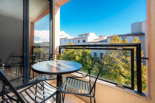 Балкон или терраса в Staycity Aparthotels Marseille Centre Vieux Port