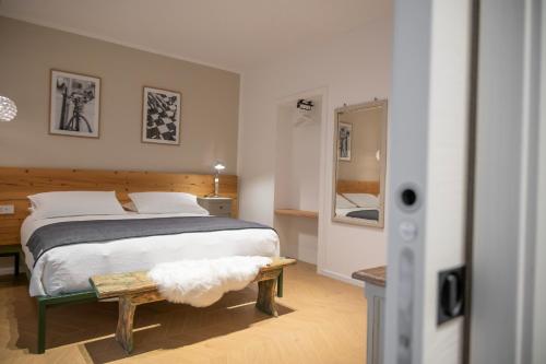 Postel nebo postele na pokoji v ubytování Casa Vertigo