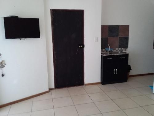 Dapur atau dapur kecil di Ditsem Guest Farm