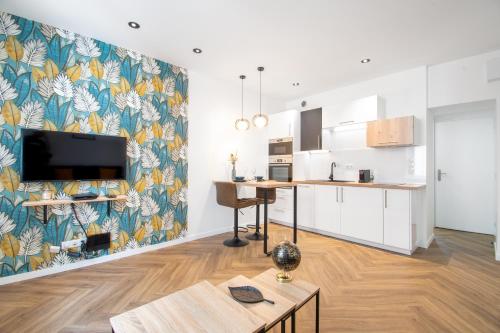 L'Appartement des Ducs avec Baignoire Double